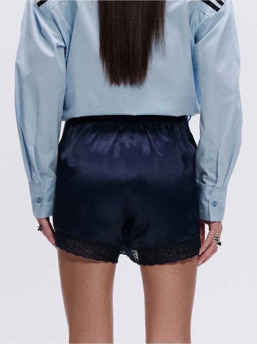 NWT adidas Originals × ASOS Lace Hem Shorts - Picture 4 of 6